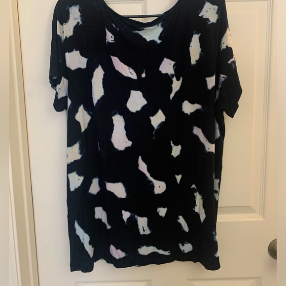 Torrid Soft Knit Strappy Tie Die T Shirt - Picture 4 of 5